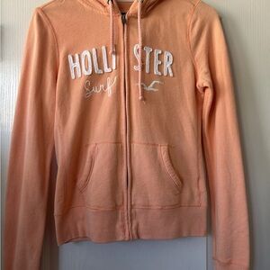 Hollister Peach Zip-Up Jacket